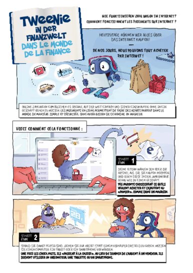 "Tweenie in the world of finance" - 10/2024  (French and German version)